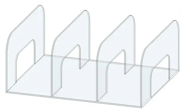 Organizador para Livros e Bolsas - Paramount