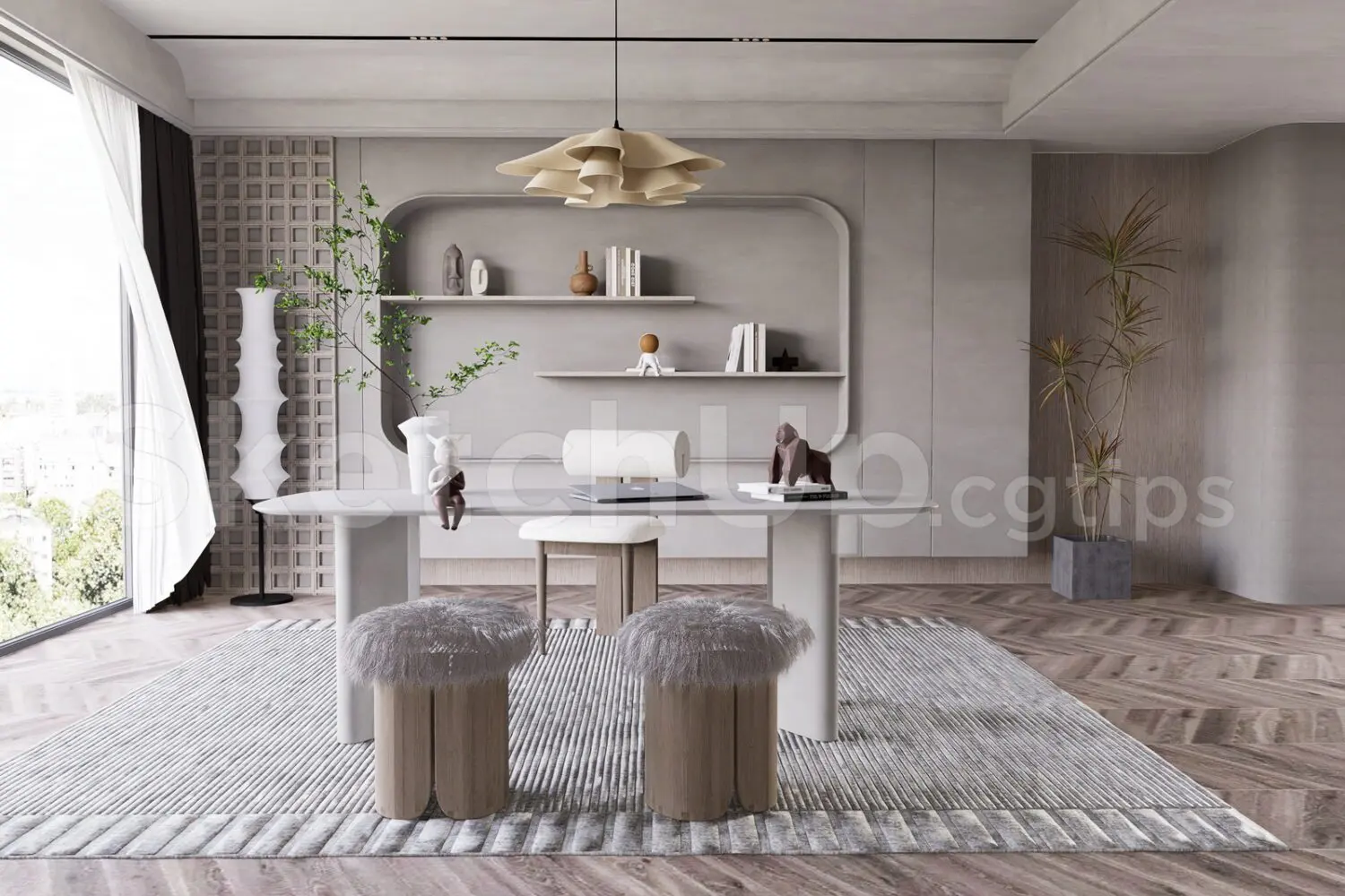 Study Room Interior