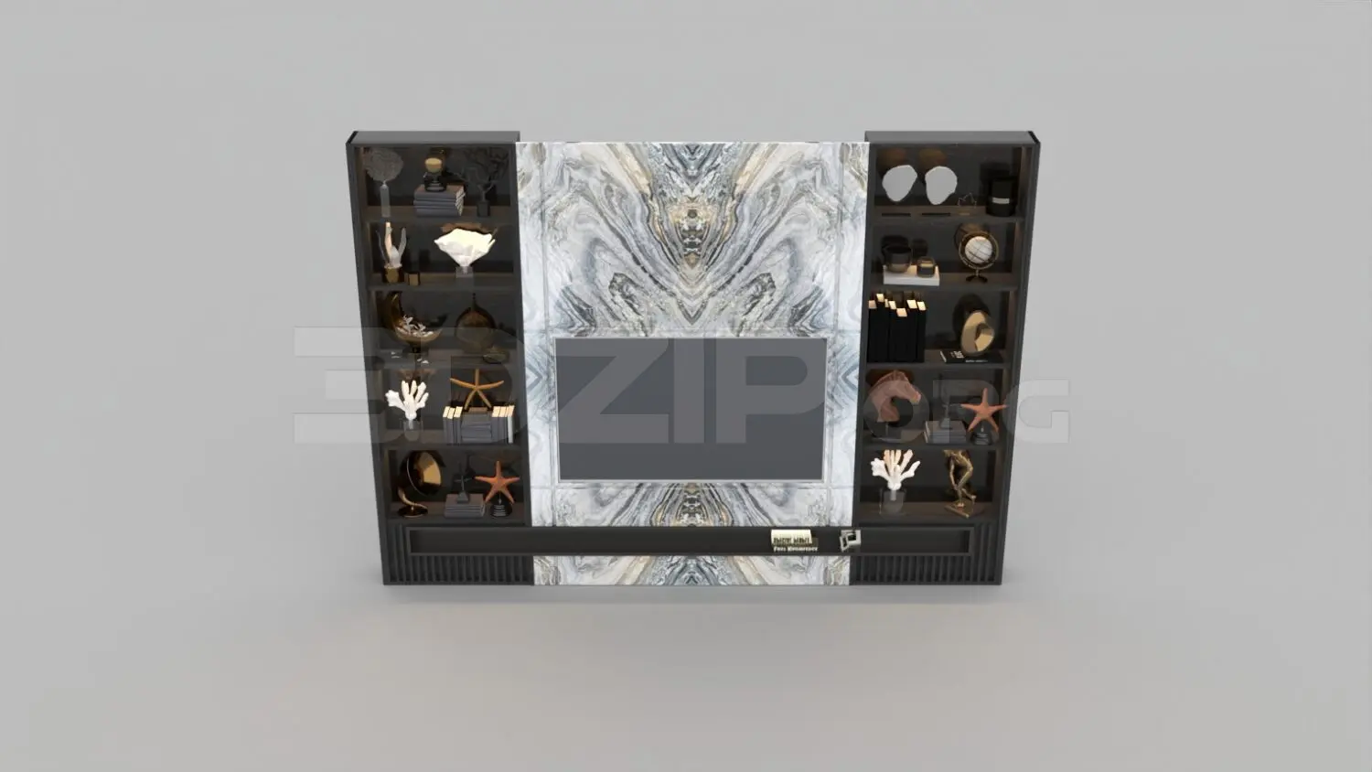 Wardrobe — preview 1 (3dzip, CC0)