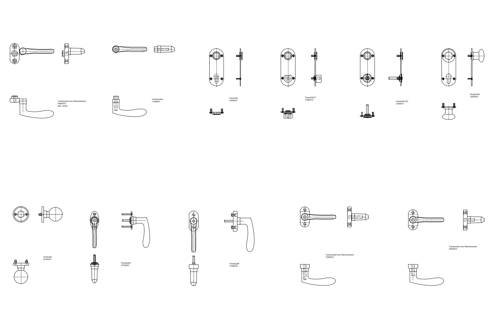 Door fittings FSB