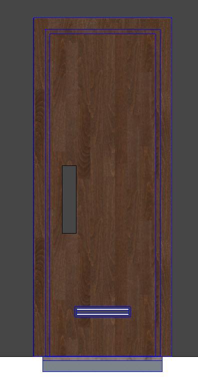 Apartment Toilet Door