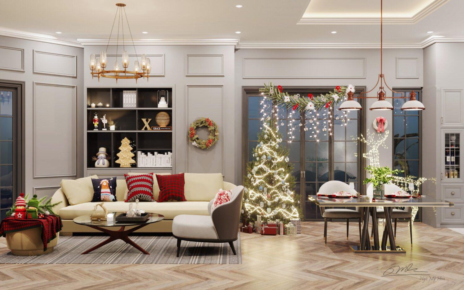 Living Room – Kitchen Interior