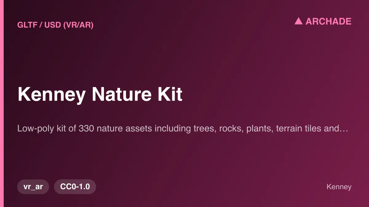 Kenney Nature Kit