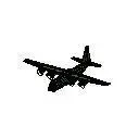 Four Prop Plane