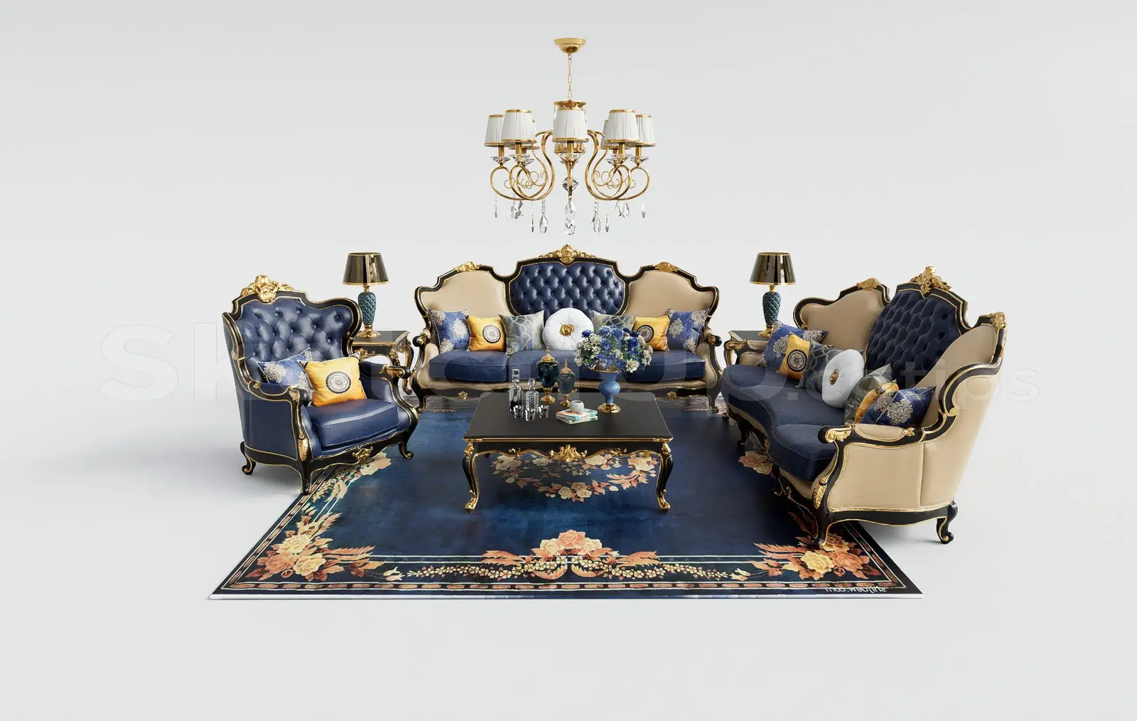 Neoclassical Sofa