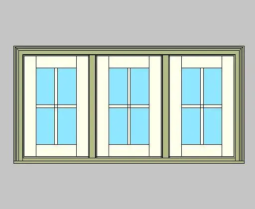 Kolbe Ultra Series Push-out Casement 3-Wide Units