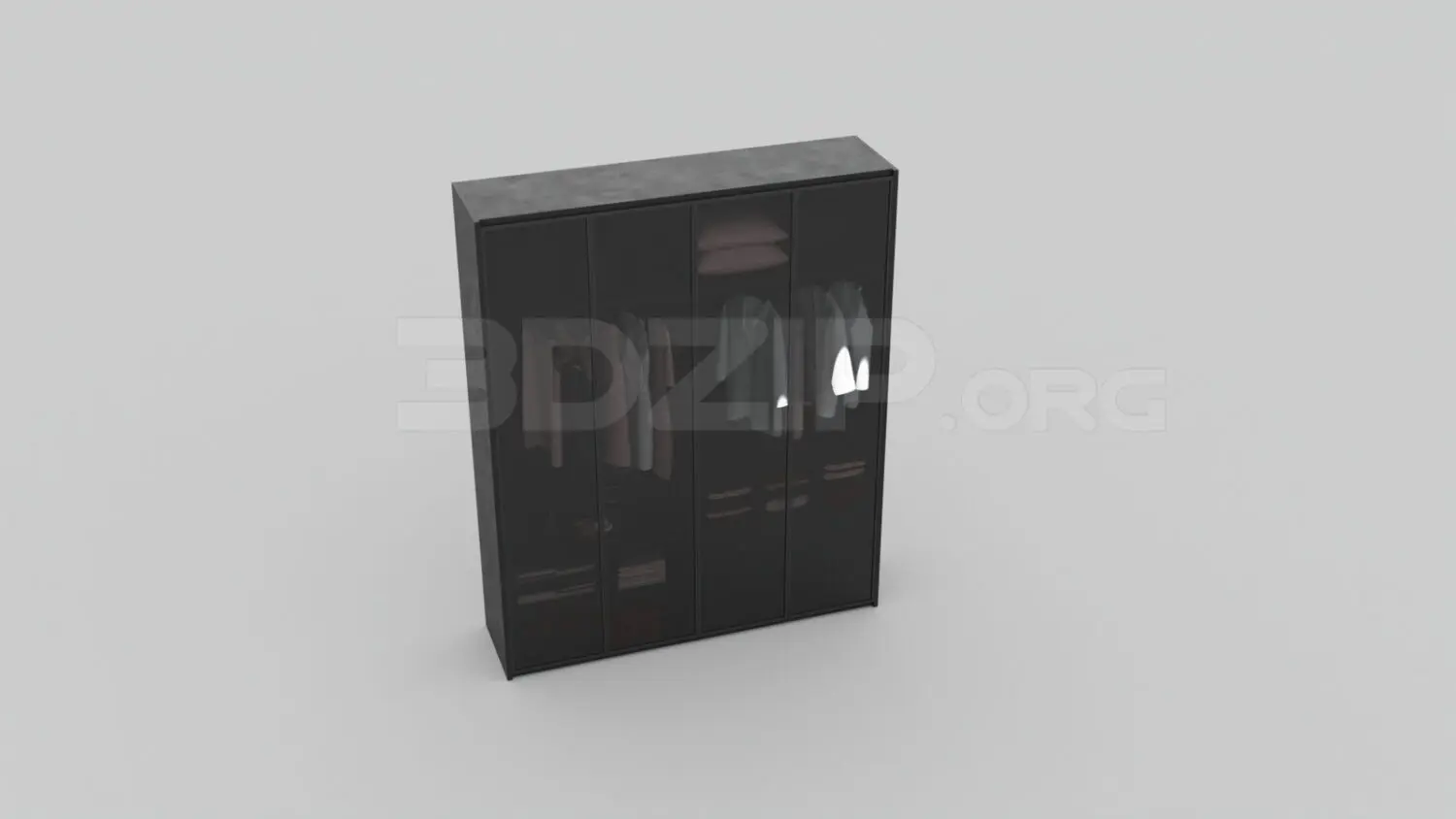 Wardrobe — preview 1 (3dzip, CC0)