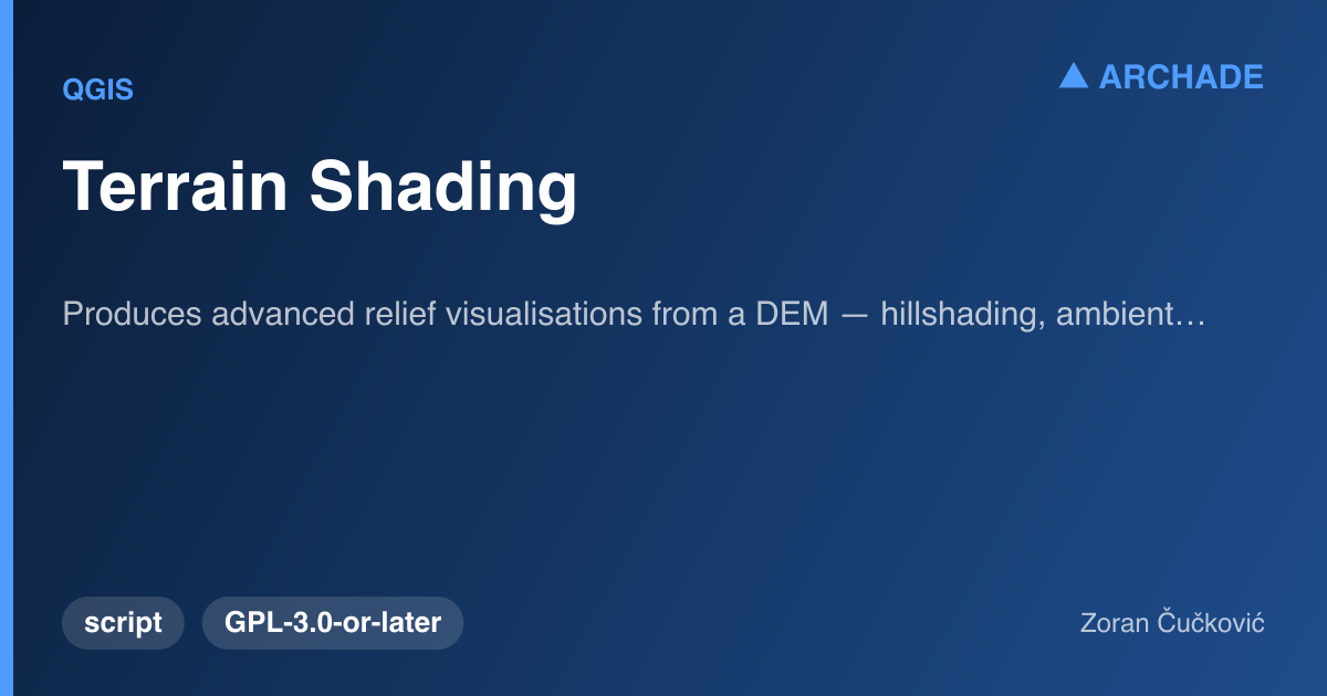 Terrain Shading