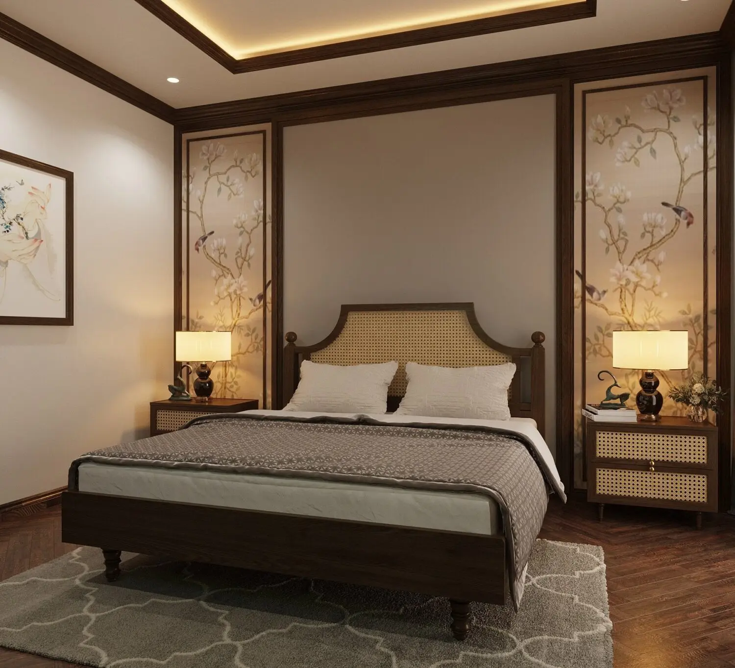 Interior Scenes Model Bedroom 607 — preview 1, by Duc Nguyen (3dzip, CC0)