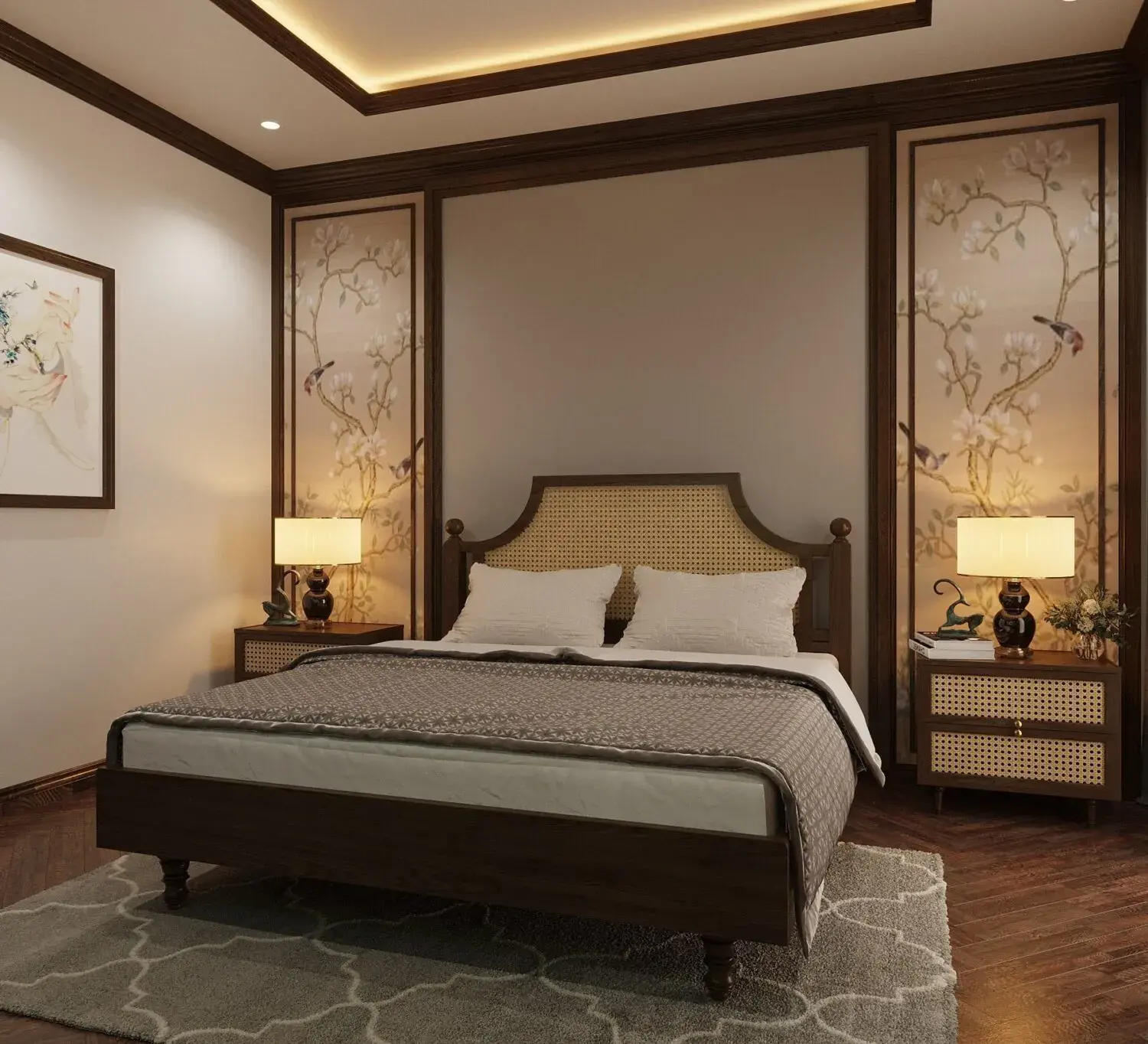Interior Scenes Model Bedroom 607