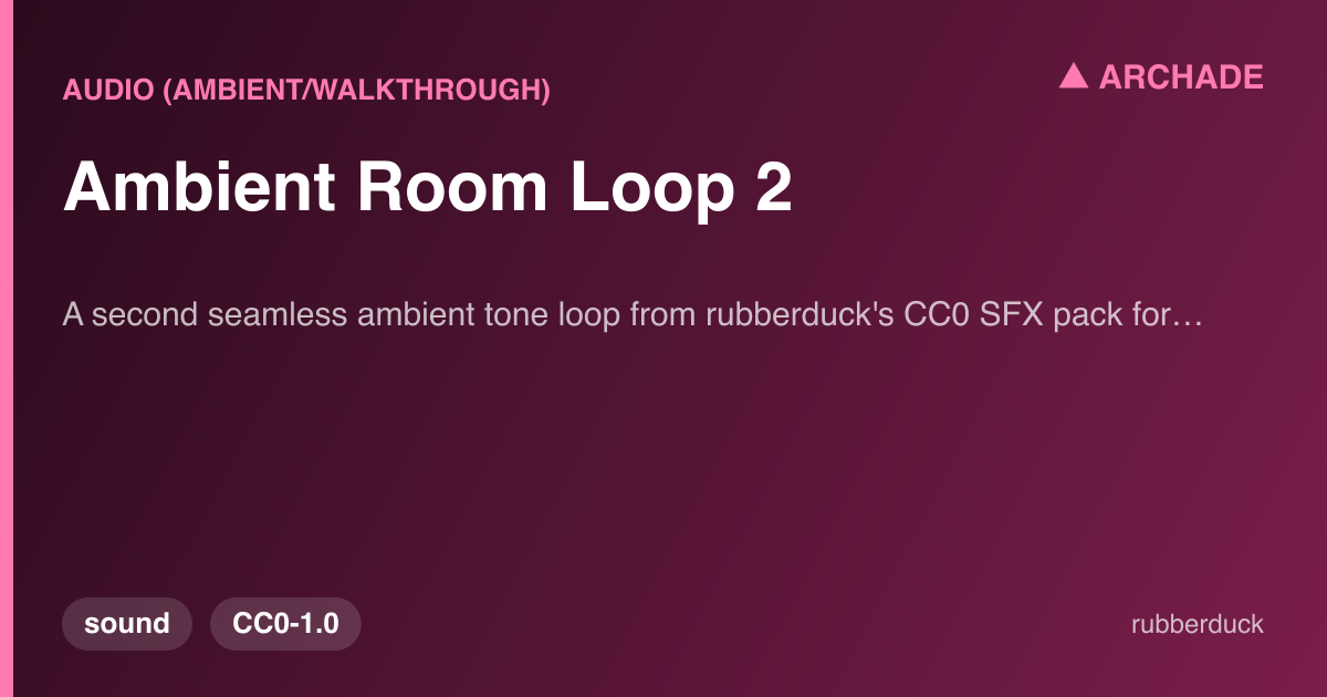 Ambient Room Loop 2