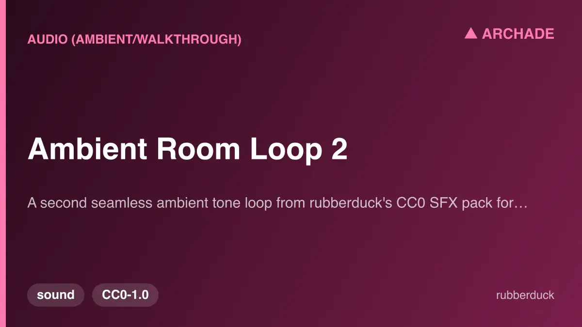 Ambient Room Loop 2