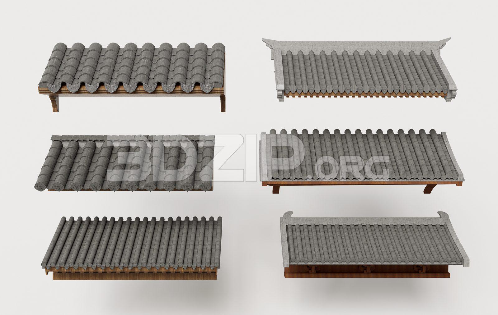 Traditional Asian Roof Collection