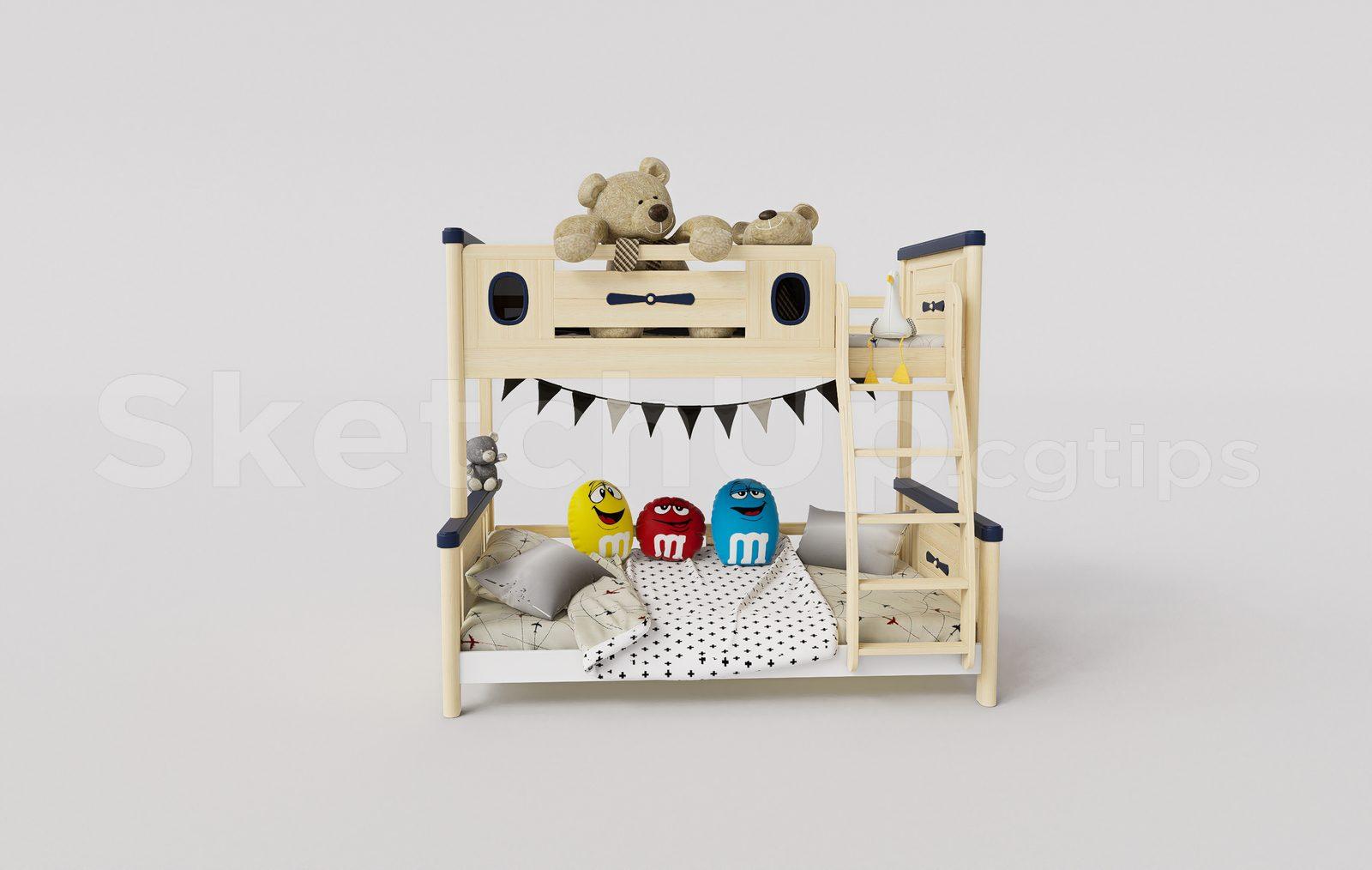 Child Bed — preview 1 (cgtips)