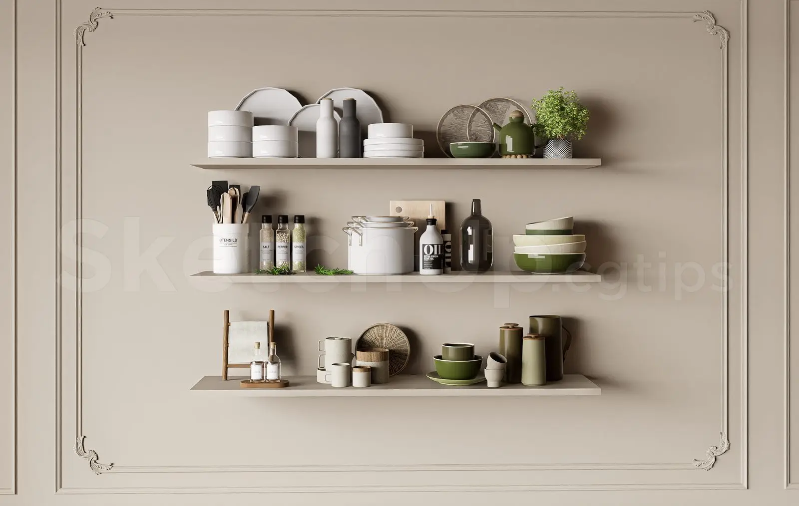 Tableware — preview 1 (cgtips)