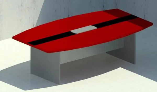 Custom Conference Table — preview 1, by woozieone (RevitCity, CC0)