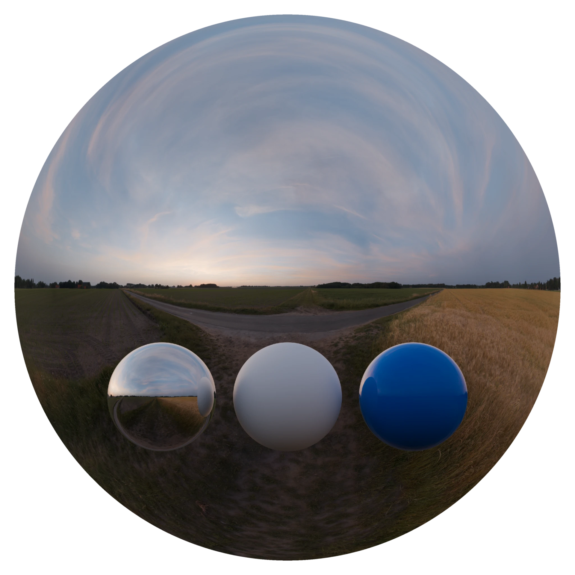 Evening Sky HDRI 007 A