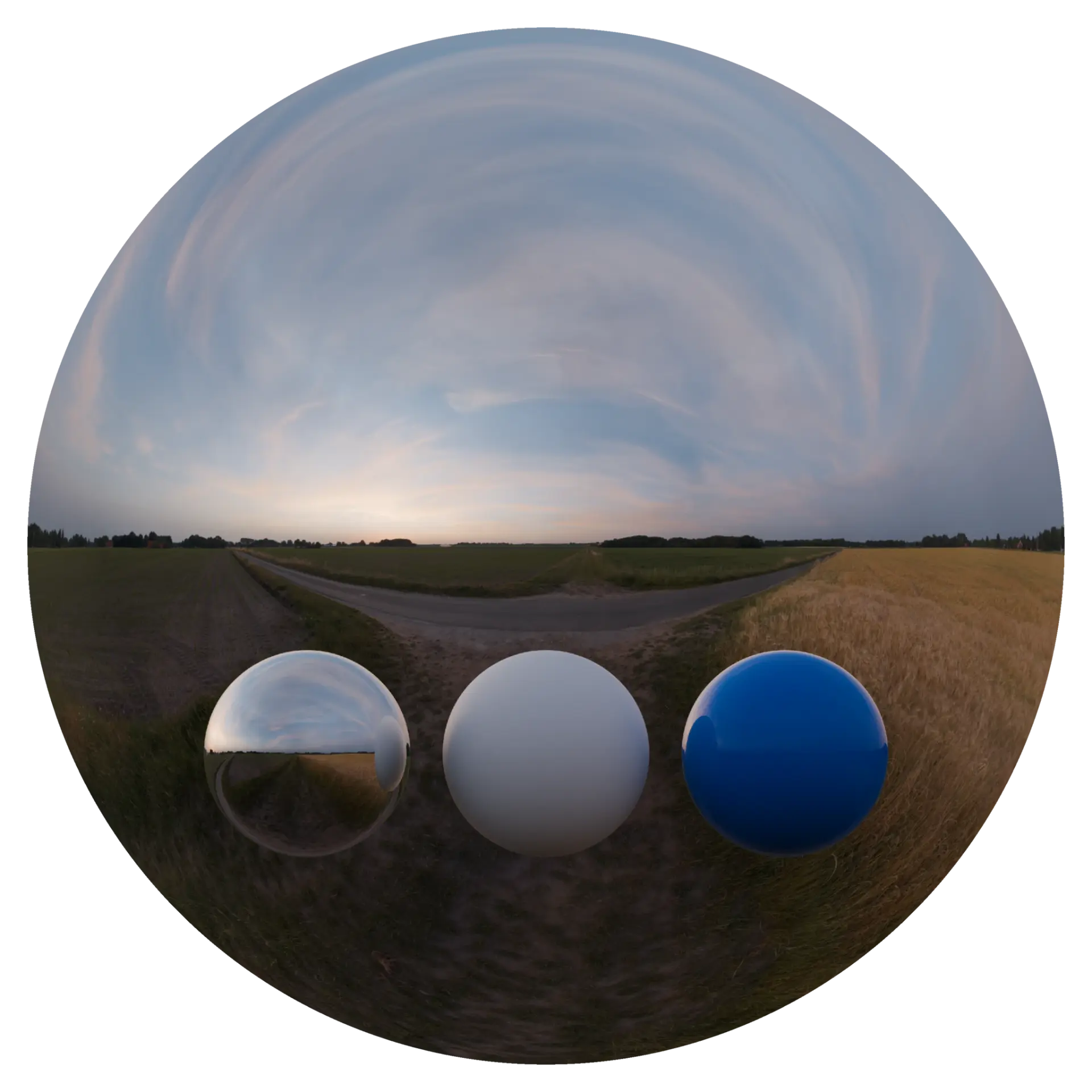 Evening Sky HDRI 007 A