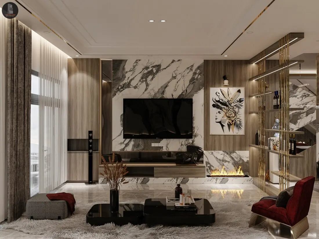 Interior Kitchen – Livingroom 239 Scene — preview 1, by Phuc La (3dzip)