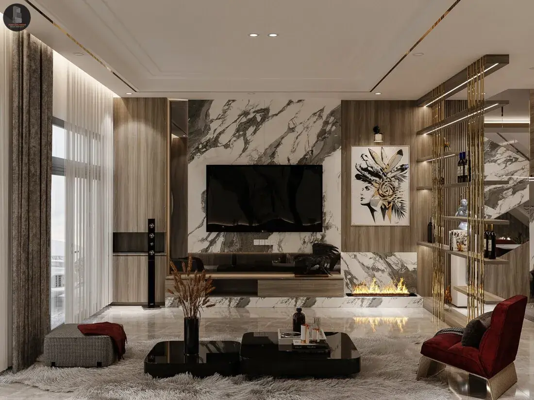 Interior Kitchen – Livingroom 239 Scene