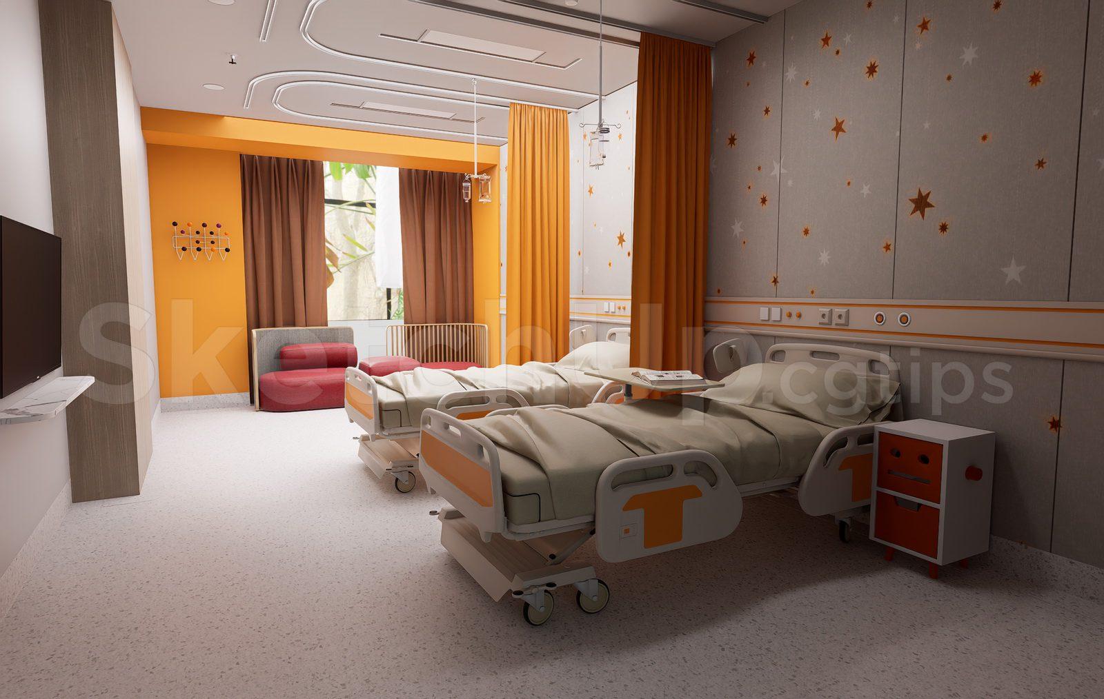 Hospital Room Interior