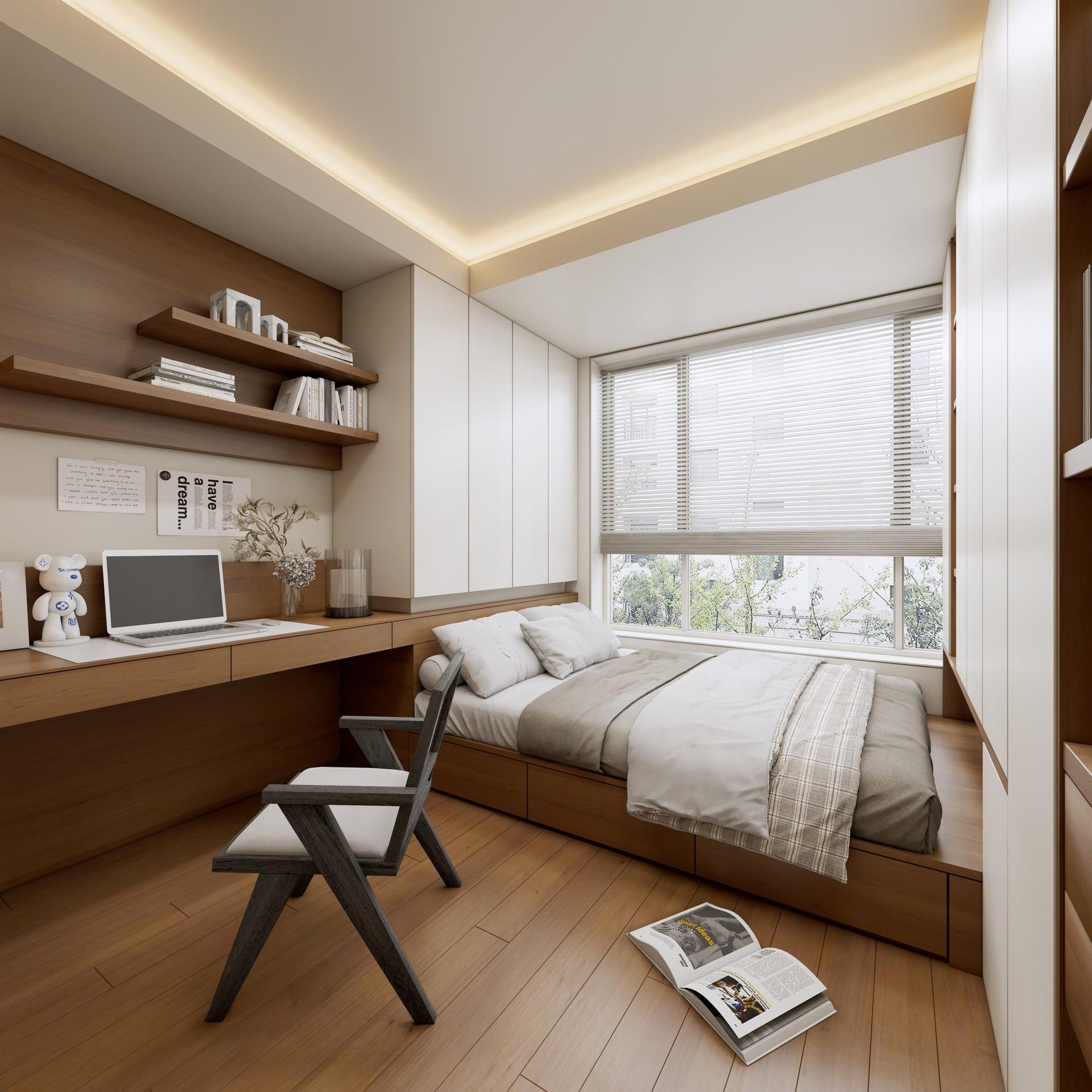 Bedroom Interior Model Designed