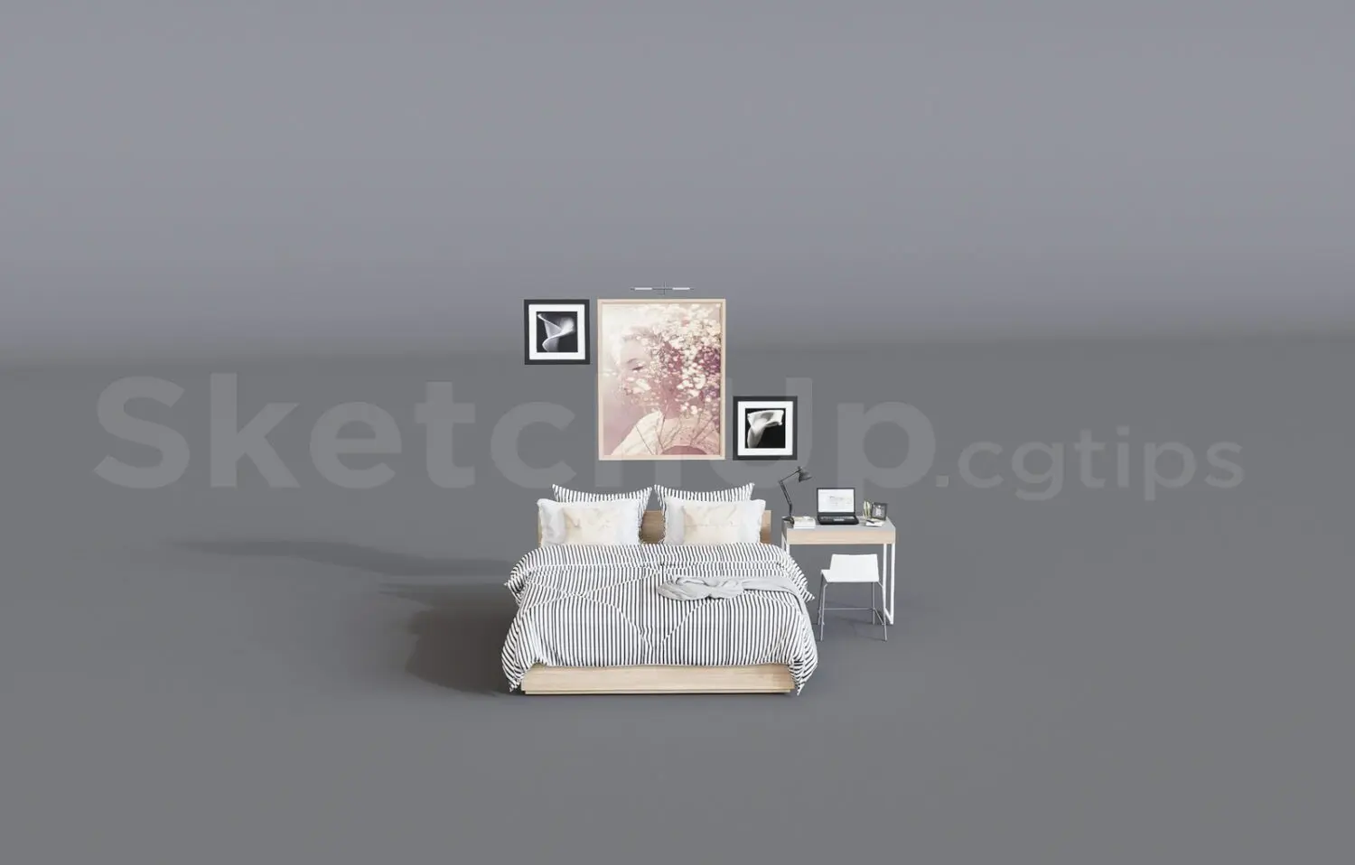 Bed — preview 1 (cgtips, CC0)