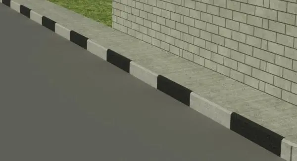 Parametric Multiple Kerbs And Sidewalk