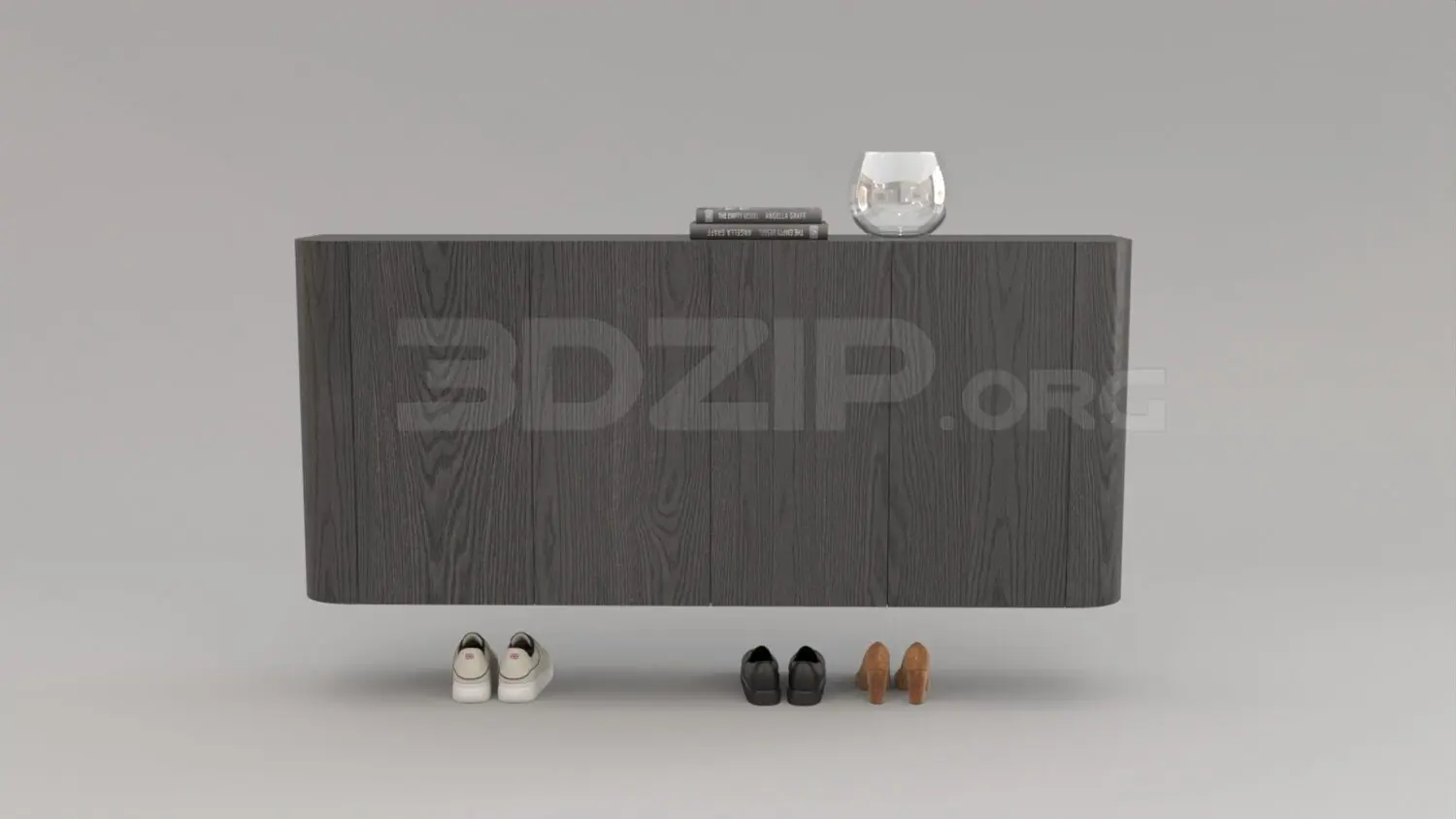 Shoe Cabinet — preview 1 (3dzip, CC0)