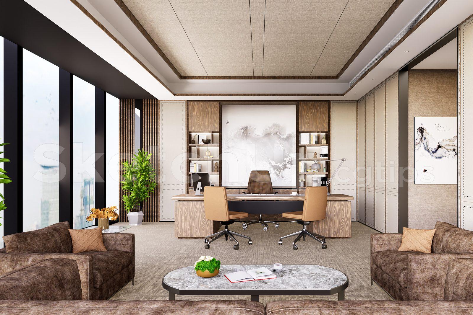 Director Office Interior