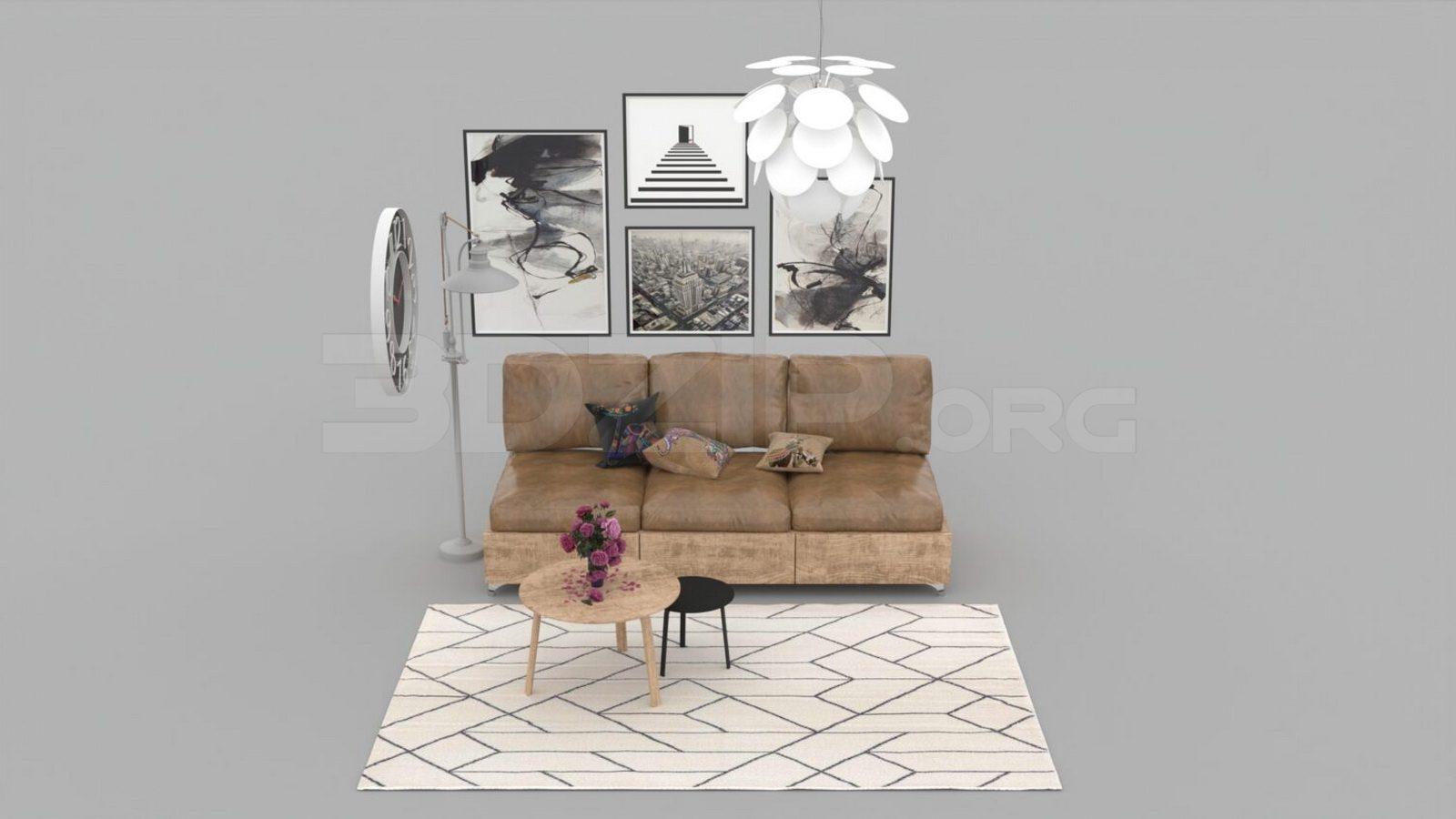 Sofa — preview 1 (3dzip)