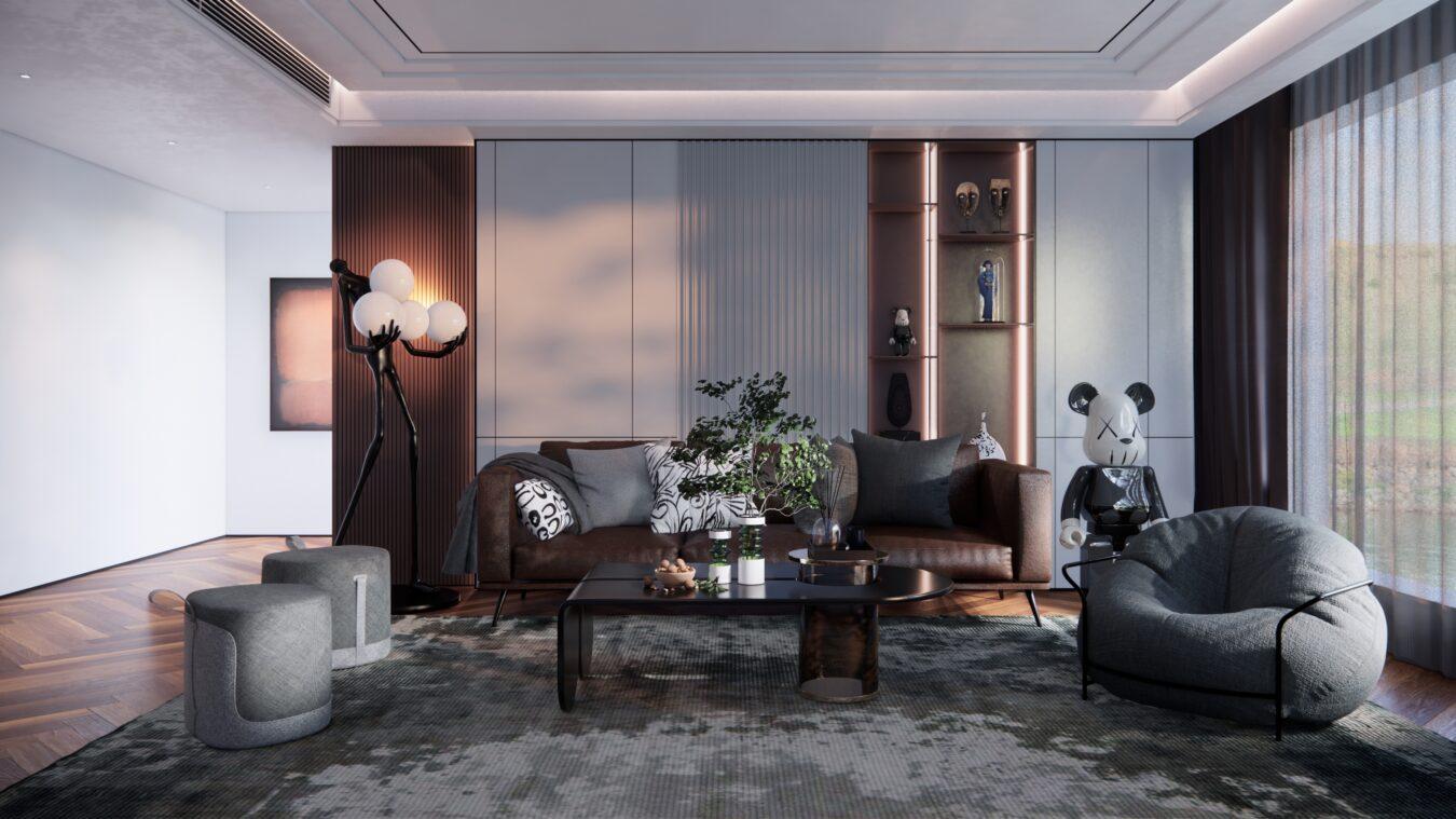 Interior Livingroom Scene