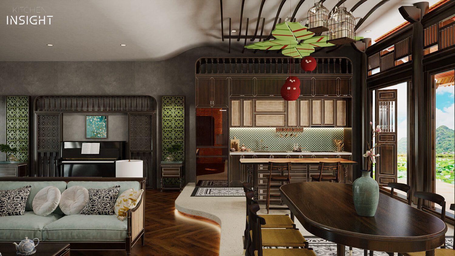 Kitchen Interior — preview 1, by Vuong Duong (3dzip)