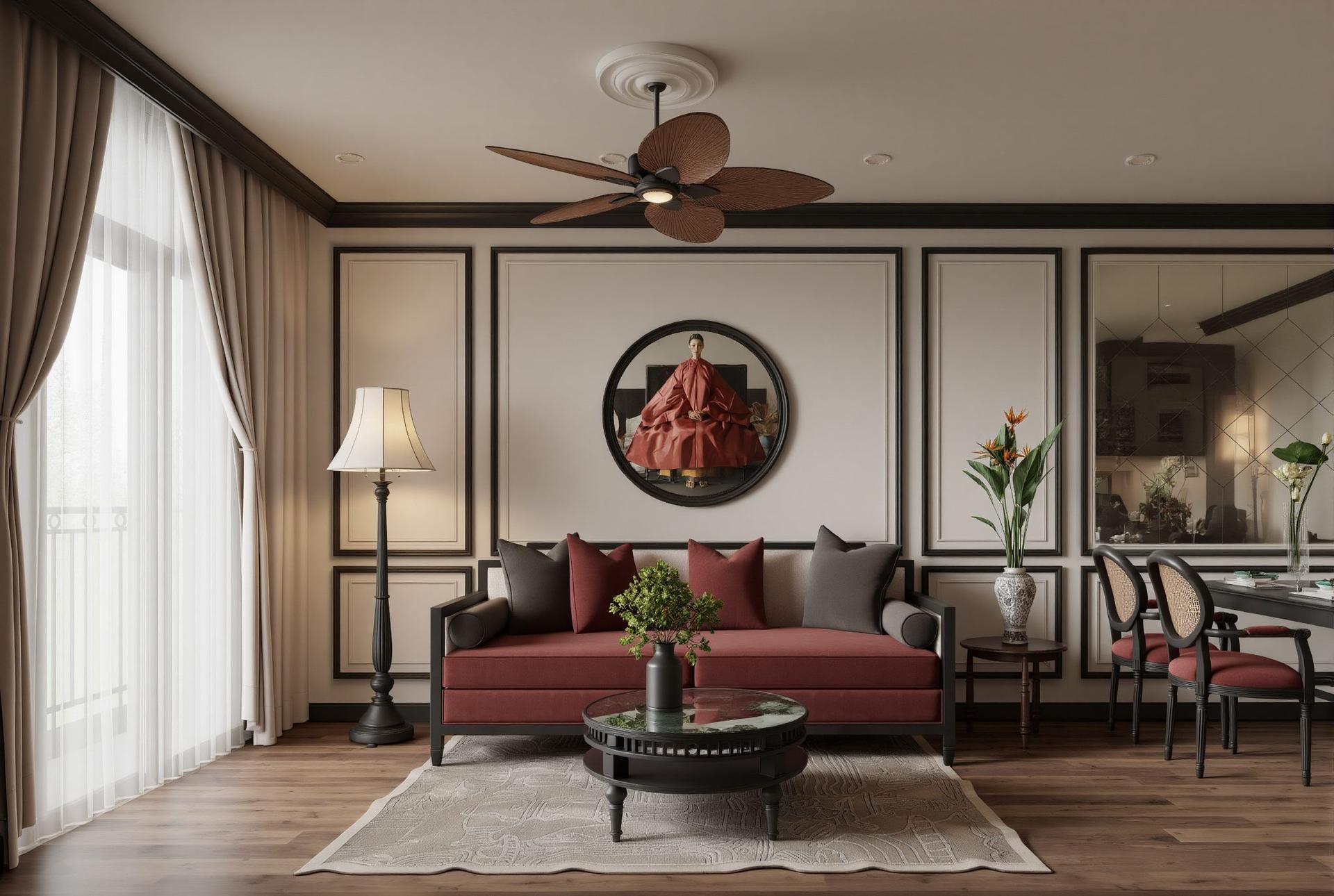 Indochine Living Room Interior