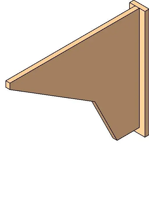 Countertop Bracing Support