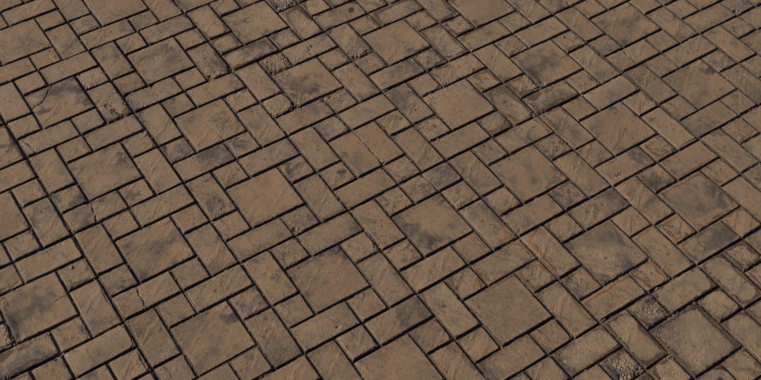 Patterned Brick Floor 3