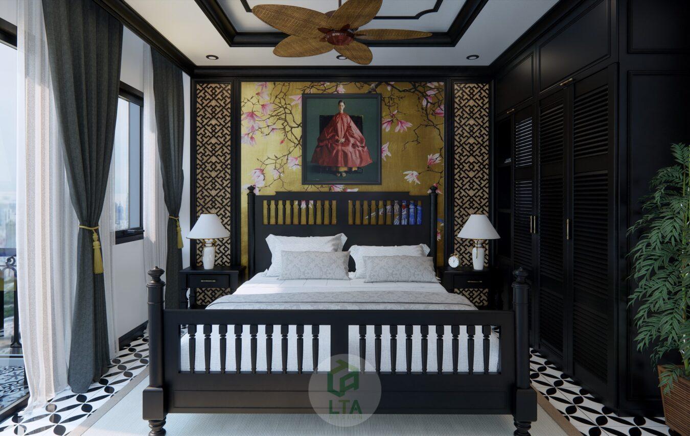 Indochine Bedroom Scene