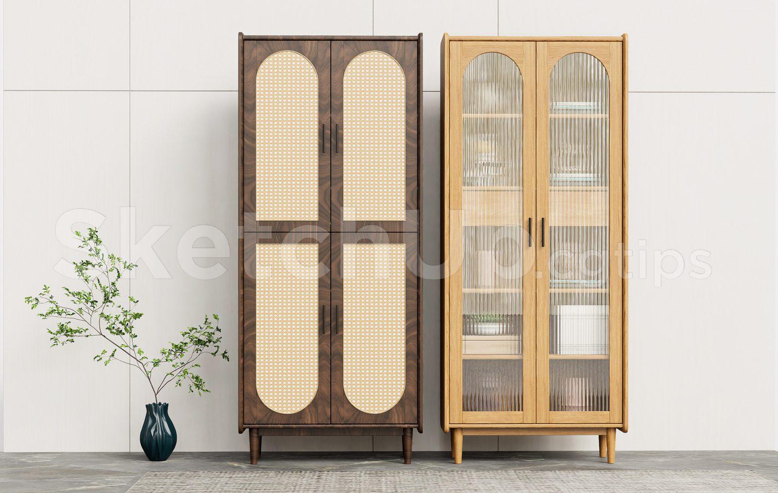 Modern Interior Wooden Cabinets Collection — preview 1 (cgtips)