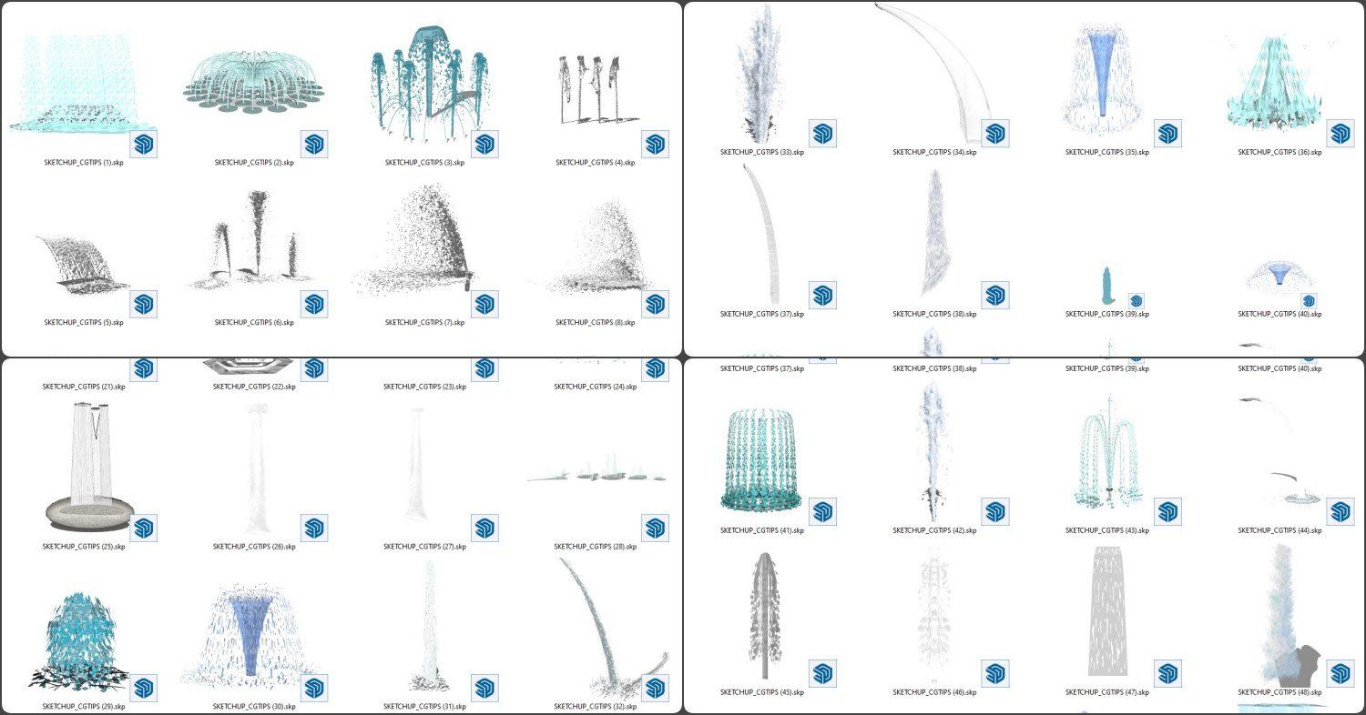 Water Fountain Nozzles