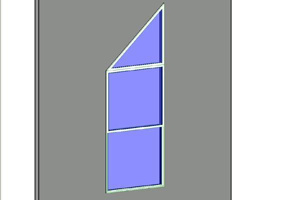 Single Hung With Triangle