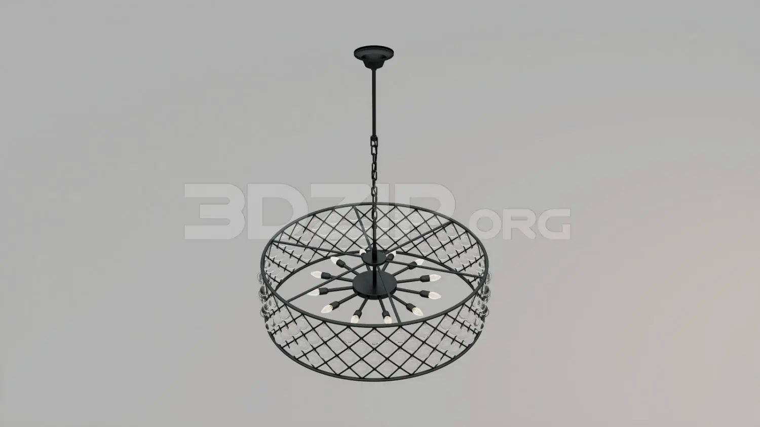 Ceiling Light — preview 1 (3dzip, CC0)