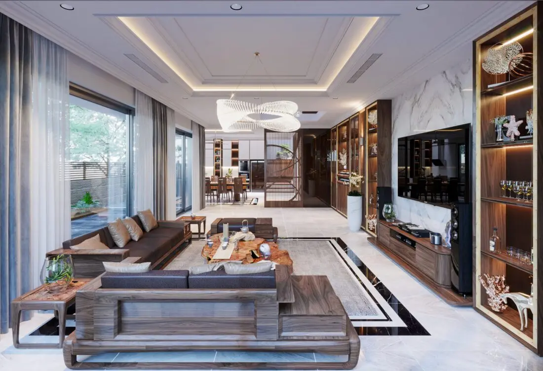 Interior Scene Model Livingroom 550