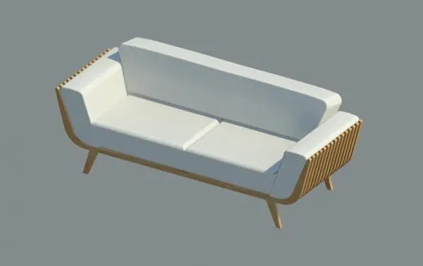 Sofa Hamper — preview 1, by Shashmiivan (RevitCity, CC0)