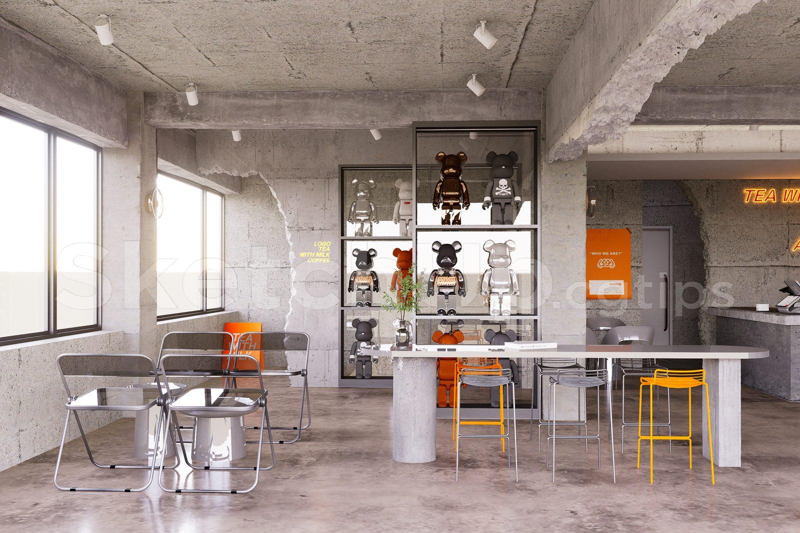 Milk Tea Interior