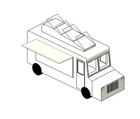 Catering Truck — preview 1, by GRM (RevitCity, CC0)