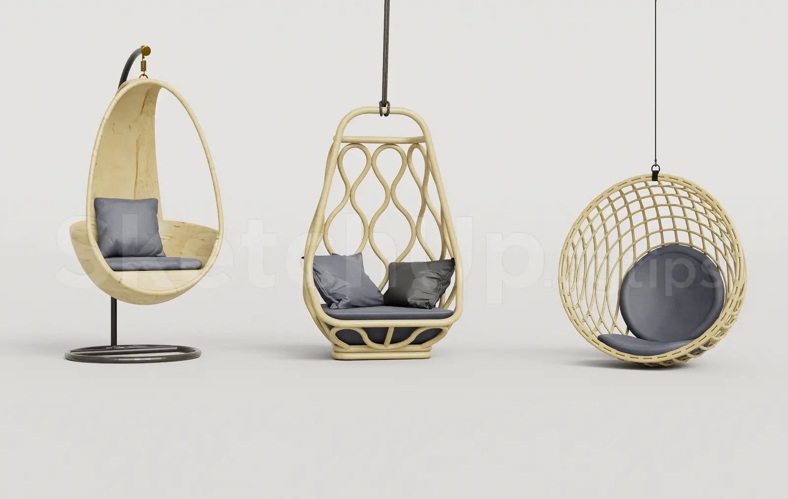 Luxury Rattan Swing Chair