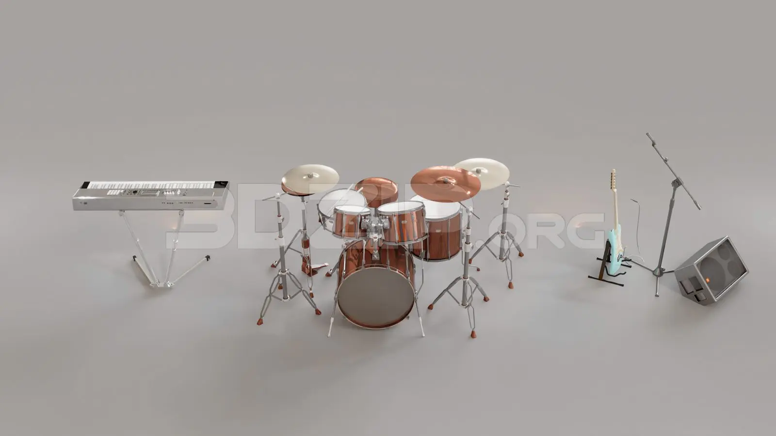 Drummer Music — preview 1 (3dzip, CC0)