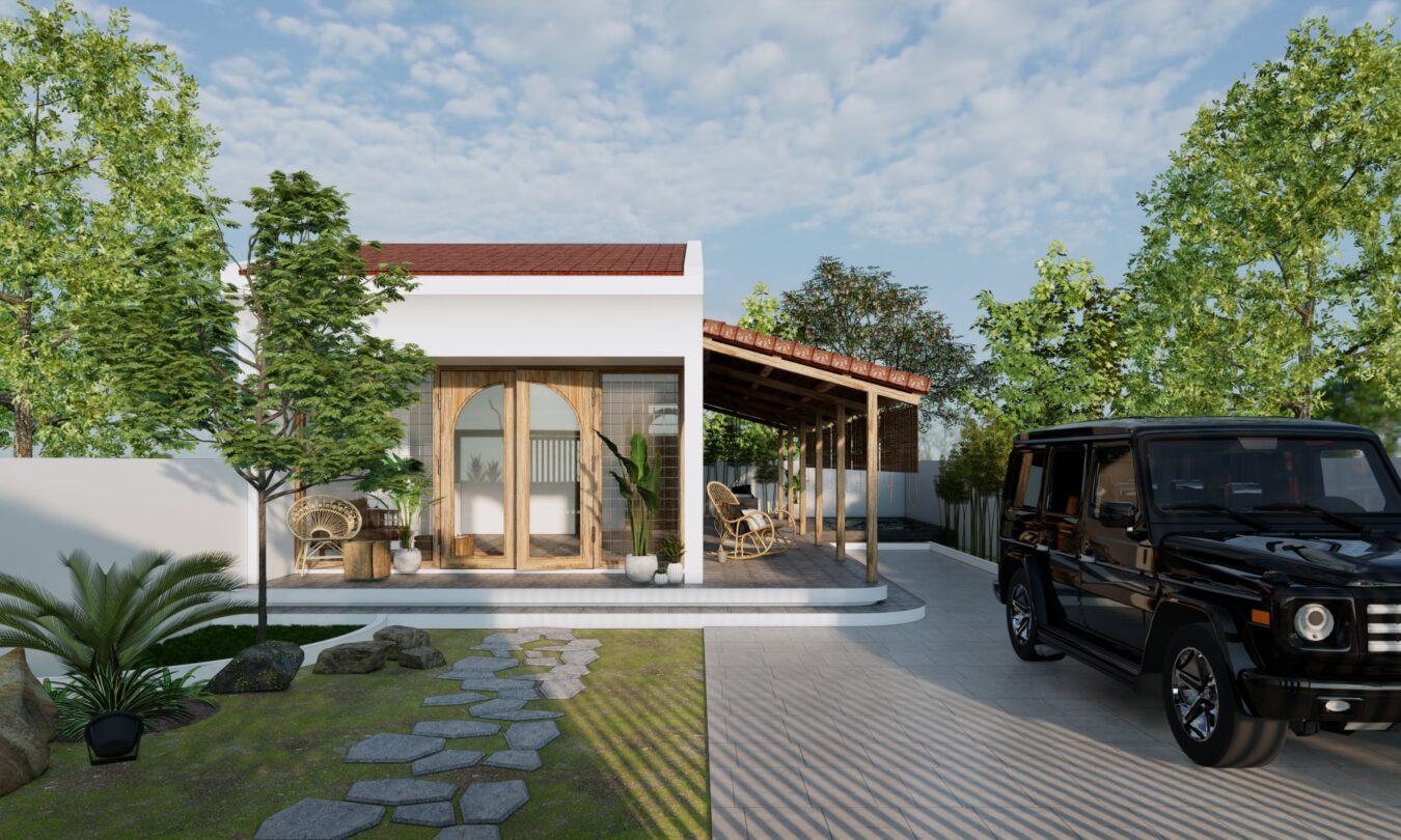 Exterior House Scene