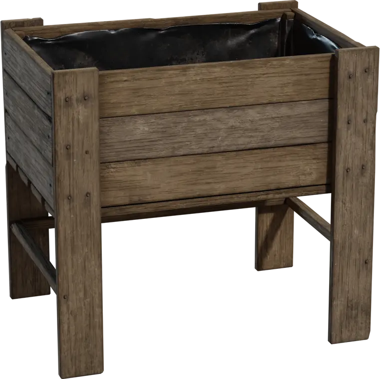 Planter Box 3 — preview 1, by James Ray Cock (Poly Haven, CC0)
