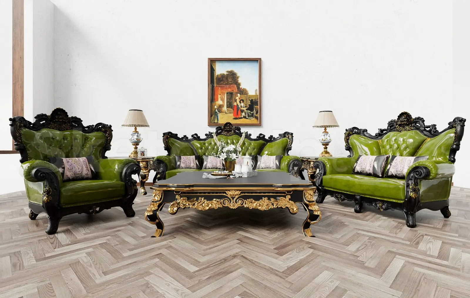Neoclassical Sofa